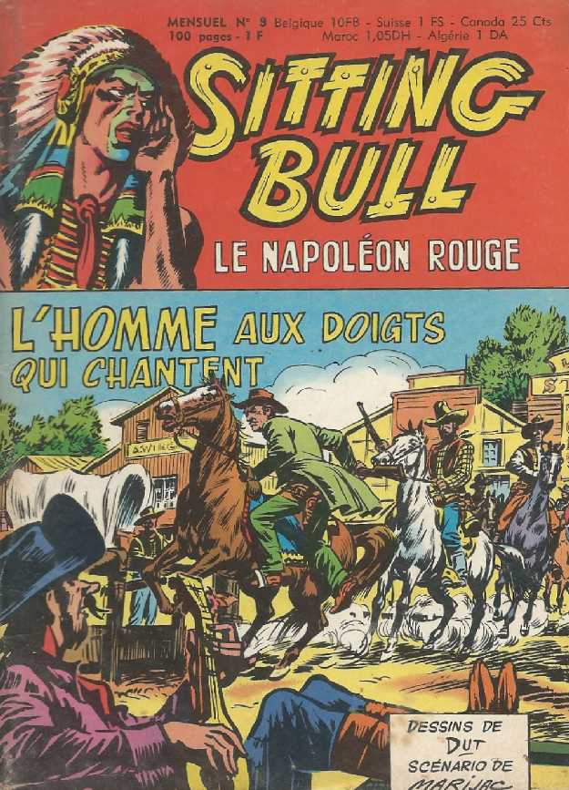 Scan de la Couverture Sitting Bull Le Napolon Rouge n 9